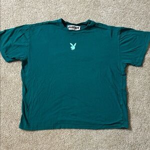 PLAYBOY Deep Teal Tee